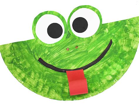 Paper Plate Frog Craft | Our Kid Things