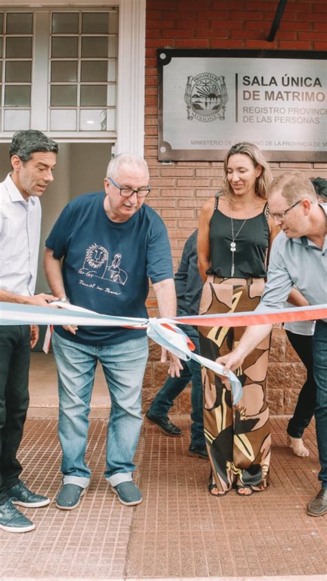 Inauguraron la sala única de matrimonio en el cuarto tramo de la