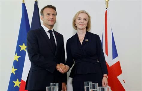 Macron Shrugs Off Truss Jibe And He Says Its Time To Be Friends