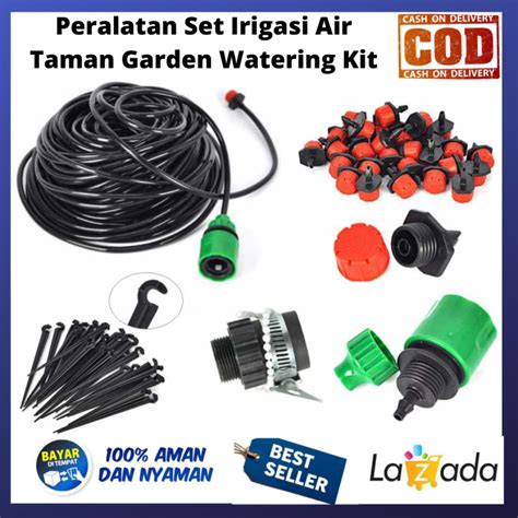 Barang Cod Set Irigasi Taman Peralatan Set Irigasi Air Taman Garden