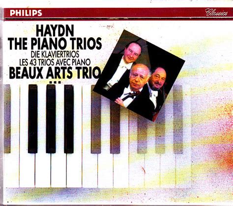 Haydn Beaux Arts Trio Complete Piano Trios Box Set Reissue