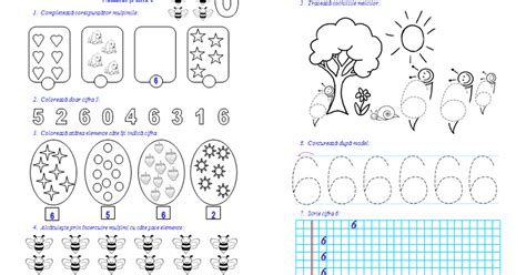 Numărul şi Cifra 6 Numărul şi Cifra 7 Clasa Pregătitoare Mem