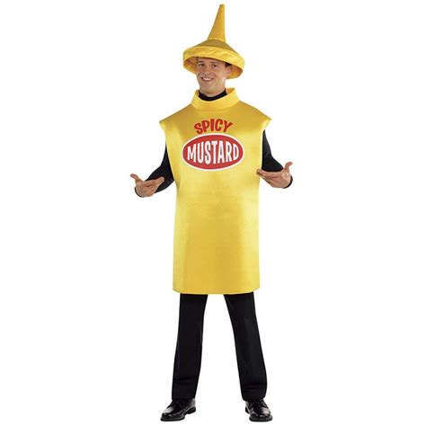 Mustard Bottle Adult Costume Party Delights