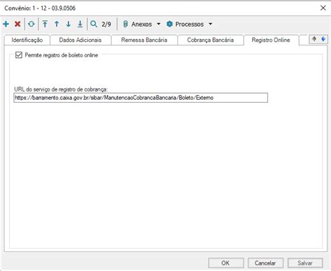 Rm Fin Parametrizando O Registro Online De Boletos Do Banco Caixa