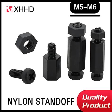 Nylon Standoff Spacer Threaded Male To Female Hex Pcb Pillars Motherboard Standoffs Screw Bolt