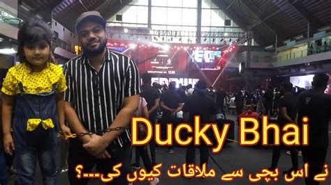 Meet With Ducky Bhai At Lahore Expo Center Baaz Gaming Challange