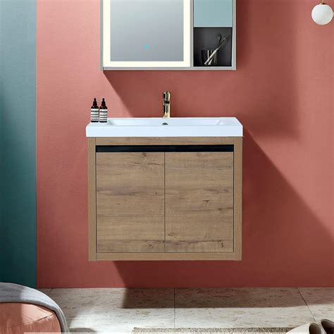 Amazon SSLine Wall Mounted Bathroom Vanity With Sink Combo Modern