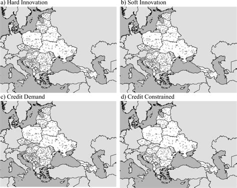 Heatmap Of Firms This Figure Reports The Firms In The Sample In Panel