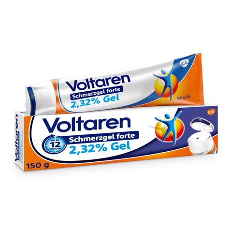 Voltaren Schmerzgel Forte Mg G Gel Mit Diclofenac G Shop