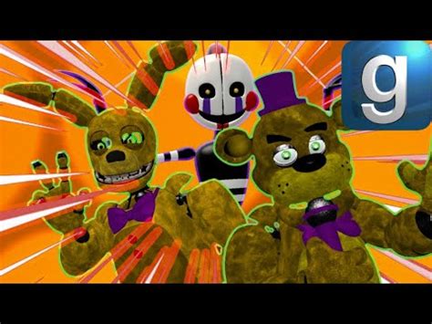 Gmod Fnaf Fredbear And Spring Bonnie The Movie Youtube