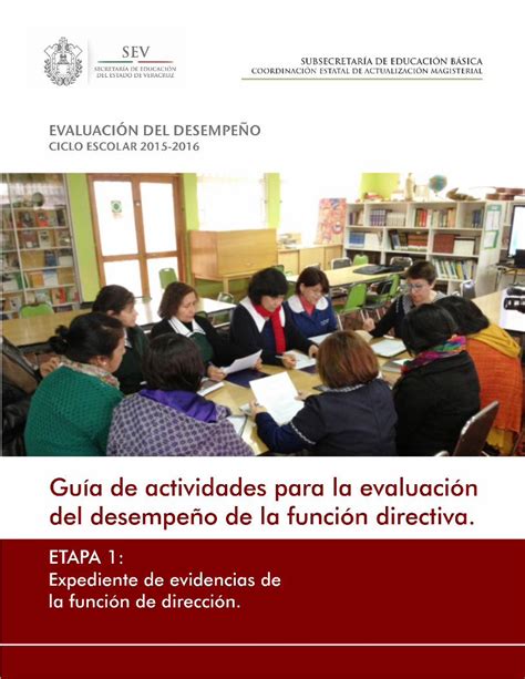 PDF Guía de actividades para la evaluación del desempeño de la