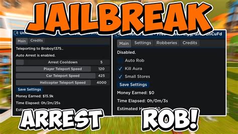 Jailbreak Op Script Gui Auto Rob Auto Arrest Pastebin Keyless