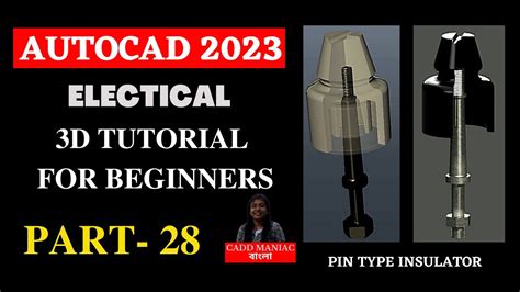 Autocad 2023 3d Tutorial For Beginners Autocad Bangla Tutorial Autocad Electrical Part