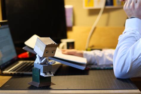 Thinker // Paper Toy :: Behance