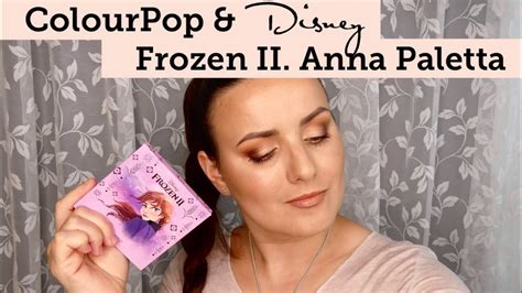 Colourpop Disney Frozen Ii Anna Paletta Kateszka Youtube