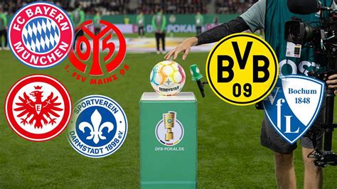 Dfb Pokal Terminiert Achtelfinal Spiele Mit Fc Bayern Eintracht