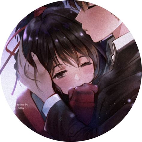 Anime Couple Matching Icons