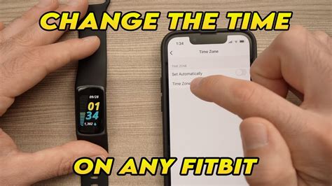 How To Change The Time On Any Fitbit In 2023 YouTube