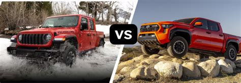 Jeep Gladiator Vs Toyota Tacoma Prince Frederick Chrysler Jeep