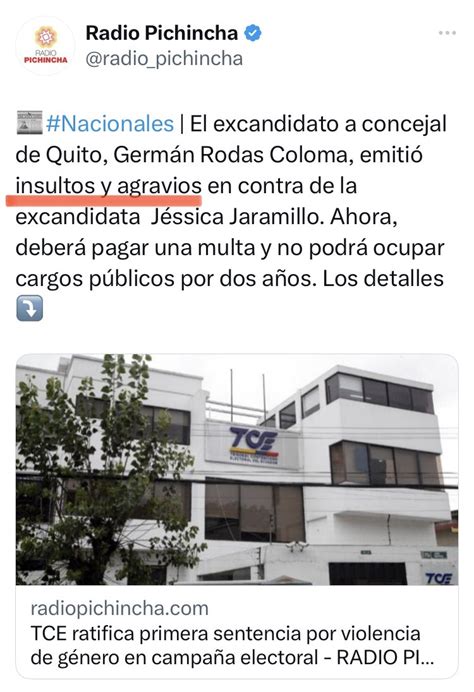 Alejandro Rodas Coloma Deuxi Me Compte On Twitter Para Aquellos Que