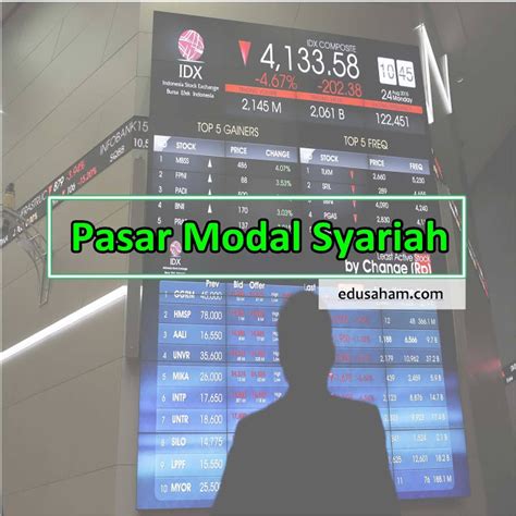 Pengertian Pasar Modal Syariah Sejarah Produk Dan Mekanisme Edusaham