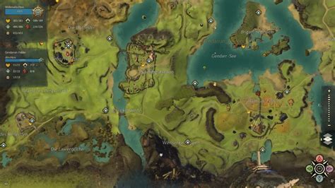 Guild Wars Gendarran Felder Map Youtube