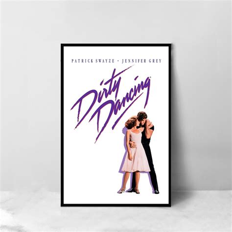 Dirty Dancing Movie Poster High Quality Canvas Art Print Room ...