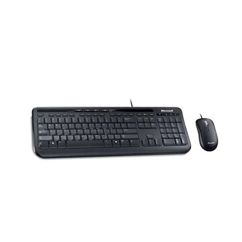 Kit Teclado Mouse Usb Dk Apb Preto Microsoft