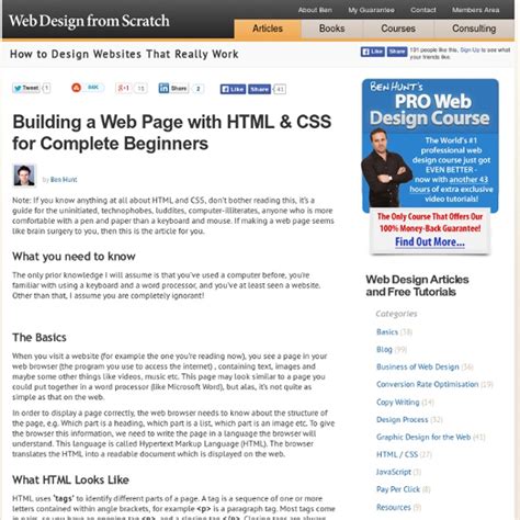 How To Create Your First Web Page Using Html And Css Pearltrees