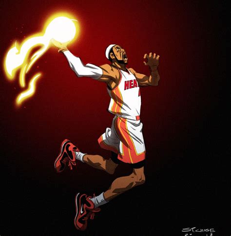 Lebron James Anime By St Chase Hase