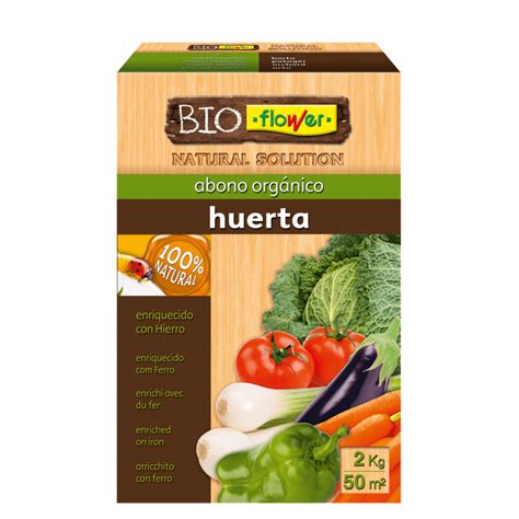 Abono Organico Huerto Caja Kg