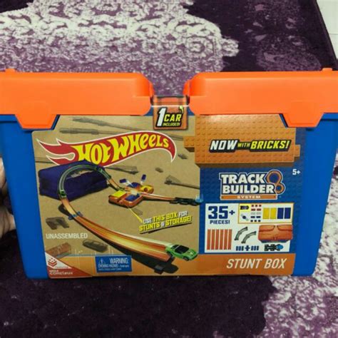 Hot Wheels Track Builder Stunt Box Shopee Malaysia