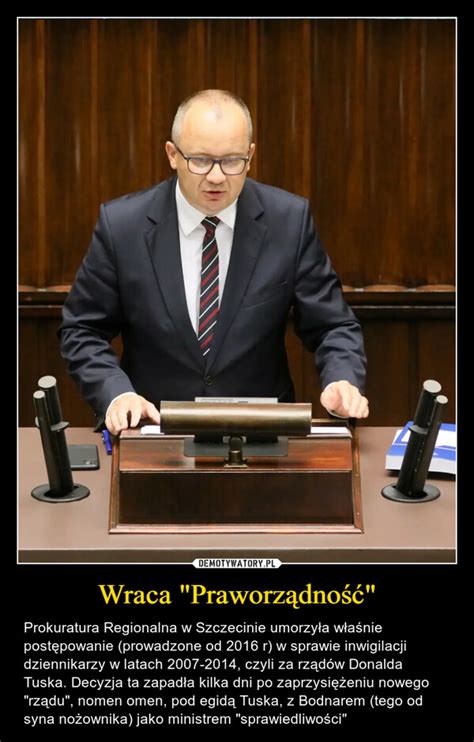 Wraca Praworządność Demotywatory pl