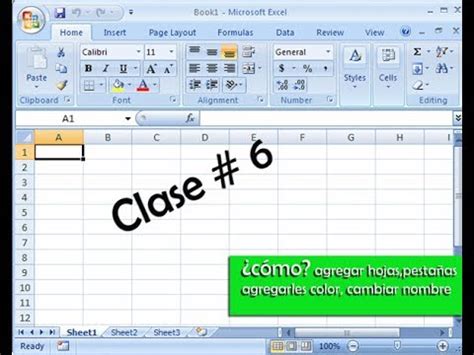 C Mo Agregar Hojas Y Pesta As En Excel Cambia F Cil Excel Nivel