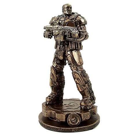 Gears Of War Marcus Fenix Bronze Statue Entertainment Earth