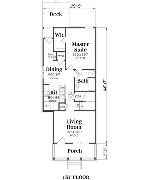 Bungalow Plan 1 400 Square Feet 3 Bedrooms 2 Bathrooms 009 00141