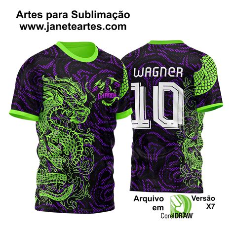 Arte Vetor Camisa Preta E Azul Interclasse Jogos Internos