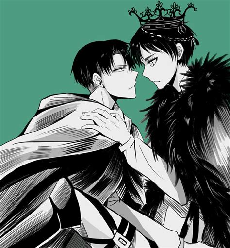 Eren X Levi Eren And Levi Pinterest