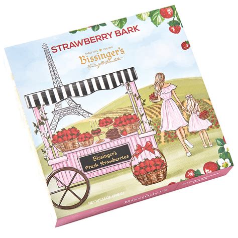 Strawberry Bark 14 Oz Bissingers Handcrafted Chocolatier