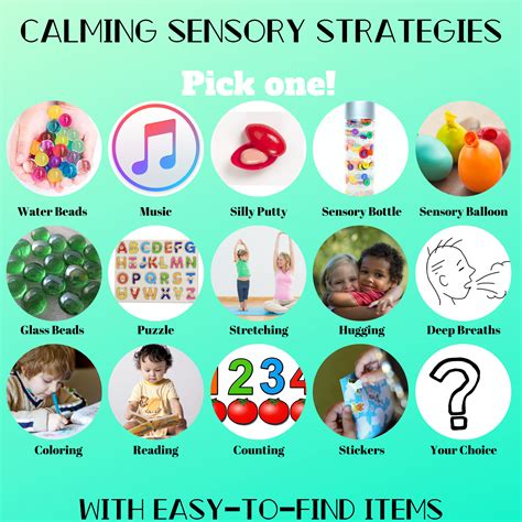 Calming Sensory Activities | Speech Language League