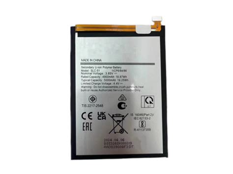 Battery Pack For SAMSUNG 3 85V 5000mAh 19 25WH SLC 51 SAMSUNG Galaxy