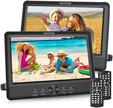 Amazon NAVISKAUTO 10 5 Dual Screen Portable DVD Player For Car