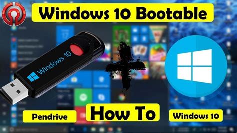 How To Make Bootable Usb Or Pen Drive Windows 10 Usb Bootable Kaise