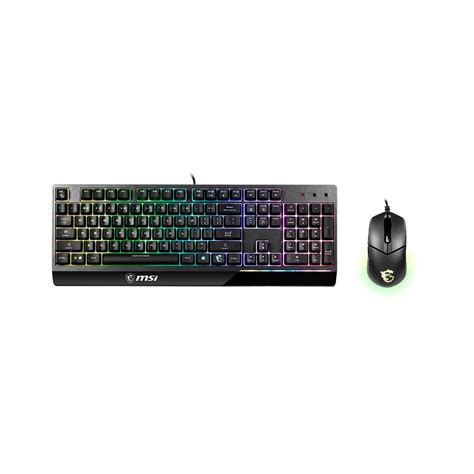 MSI Vigor GK30 Combo Deutsch USB schwarz - Kombo kabelgebunden ...