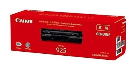 Black Canon Toner Cartridge For Laser Printer Packaging Type Box