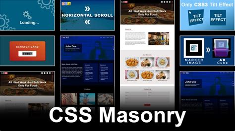 Responsive Masonry Layout Using Css Image Gallery Masonry Layout