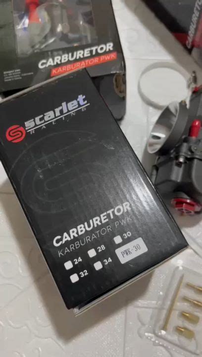 Carbu Pwk25 Carburetor Scarlet Racing Karburator Pwk 26 Scarlet Racing