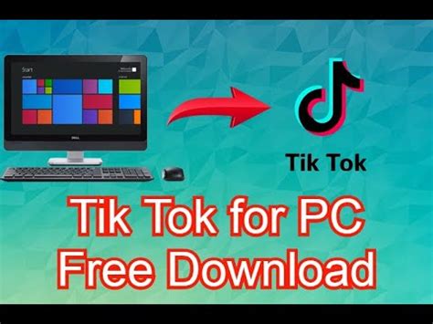 Como Instalar O Descargar Tik Tok Para Pc Gratis Youtube