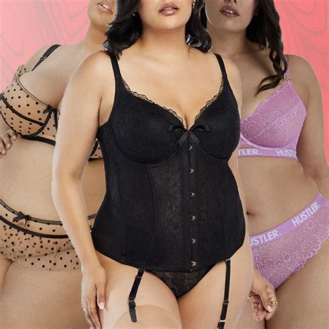 19 Plus Size Lingerie Sets Your Top Drawer Has Been Missing Glamour