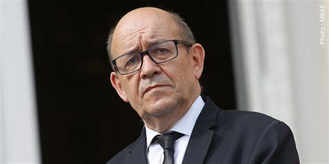 Entretien De M Jean Yves Le Drian Ministre De Leurope Et Des